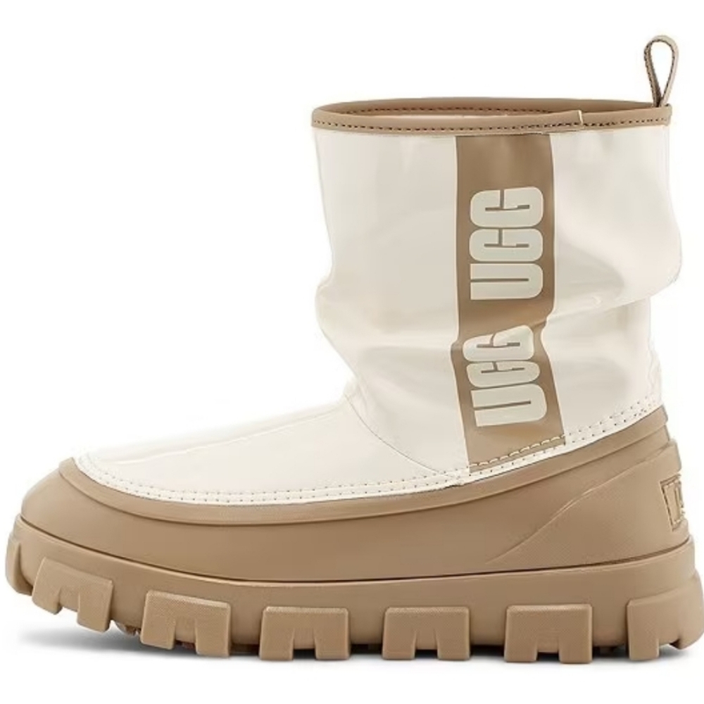 UGG Classic Brellah logo-print boots Women's Size 10